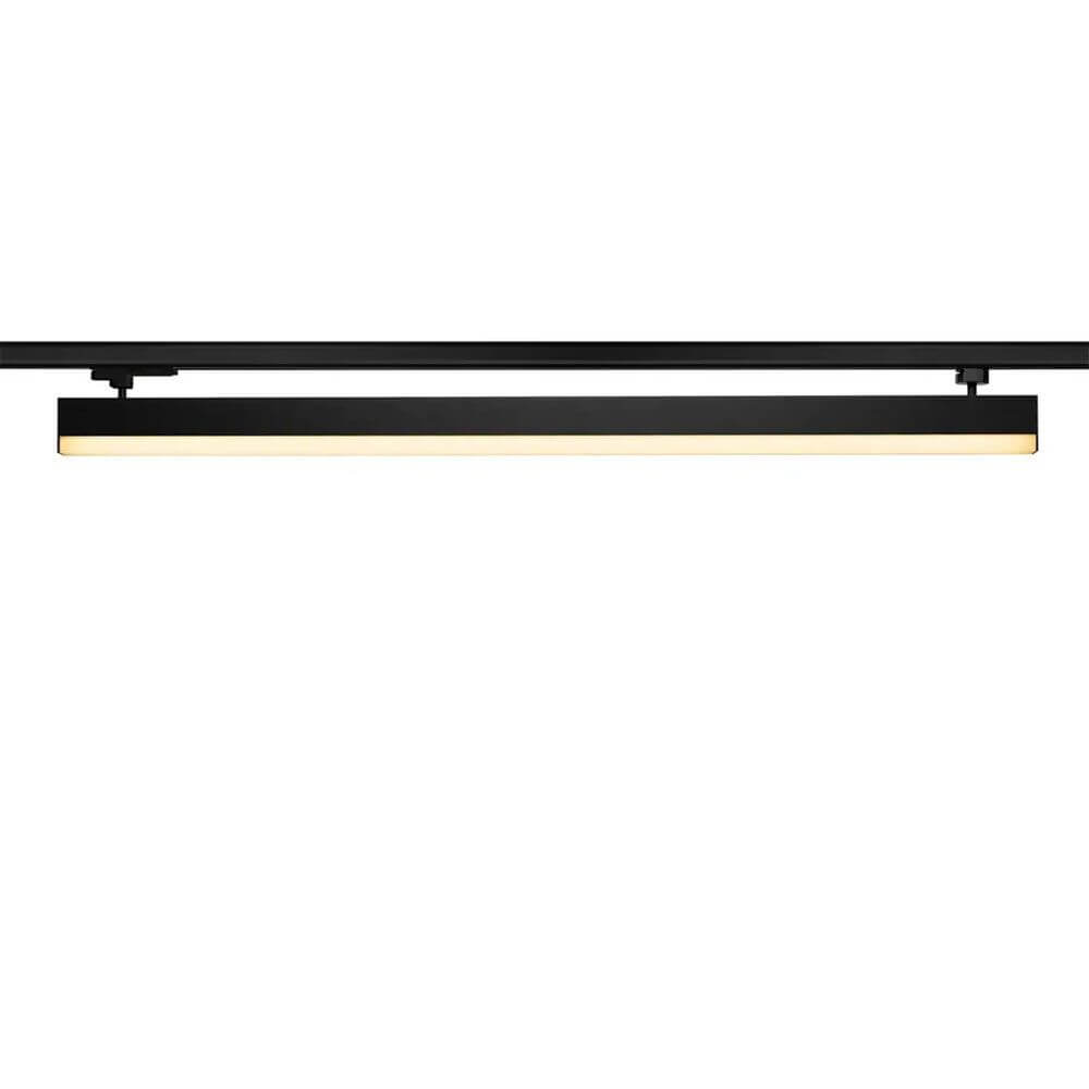 3-Phasen Sight Track Dali Schwarz Leuchte 3000K mit modernem, schlankem Design und warmem Licht.