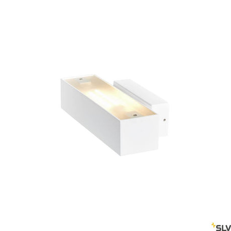 Andreas Qt-De12 Wandlampe Weiß, moderne weiße LED-Wandlampe mit elegantem Lichtaustritt