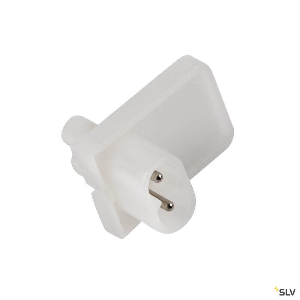 Batten Direktverbinder Weiß - starrer Direktverbinder für BATTEN Lichtbalken, in minimalistischer, weißer Ausführung.