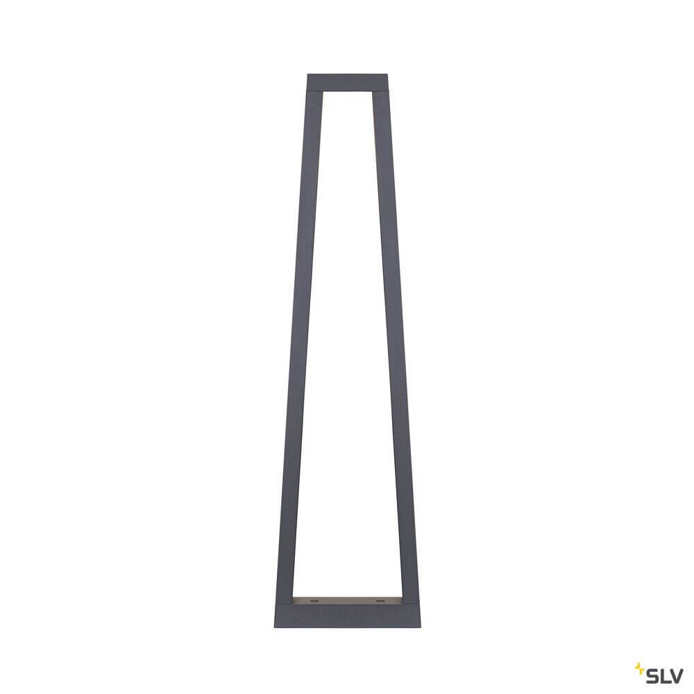 Bookat Pole LED Außen Stehleuchte Anthrazit CCT in modernem Design für den Außenbereich