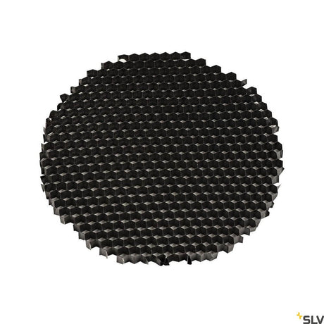 Dasar 270 Grill schwarzer Aluminium-Diffusor für die DASAR 270 Outdoor LED Bodeneinbauleuchte, reduziert Blendung