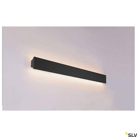 Direto LED Wandaufbauleuchte CCT - moderne indirekte Wandlampe in Schwarz für Innenräume