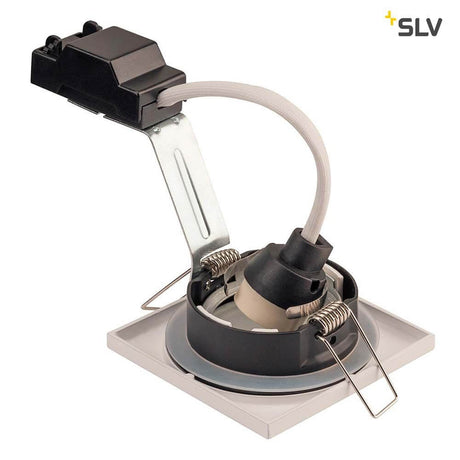 Dolix Out Setting Spotlight 230V IP65 Angular White