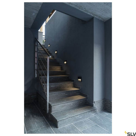 Downunder out square wall installation lamp LED anthracite 3000k