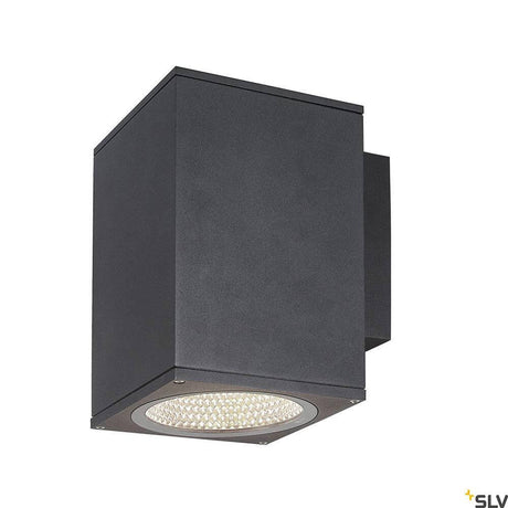 Enola LED wall surface-mounted light Square IP65 anthracite in modern design with powerful LEDs.