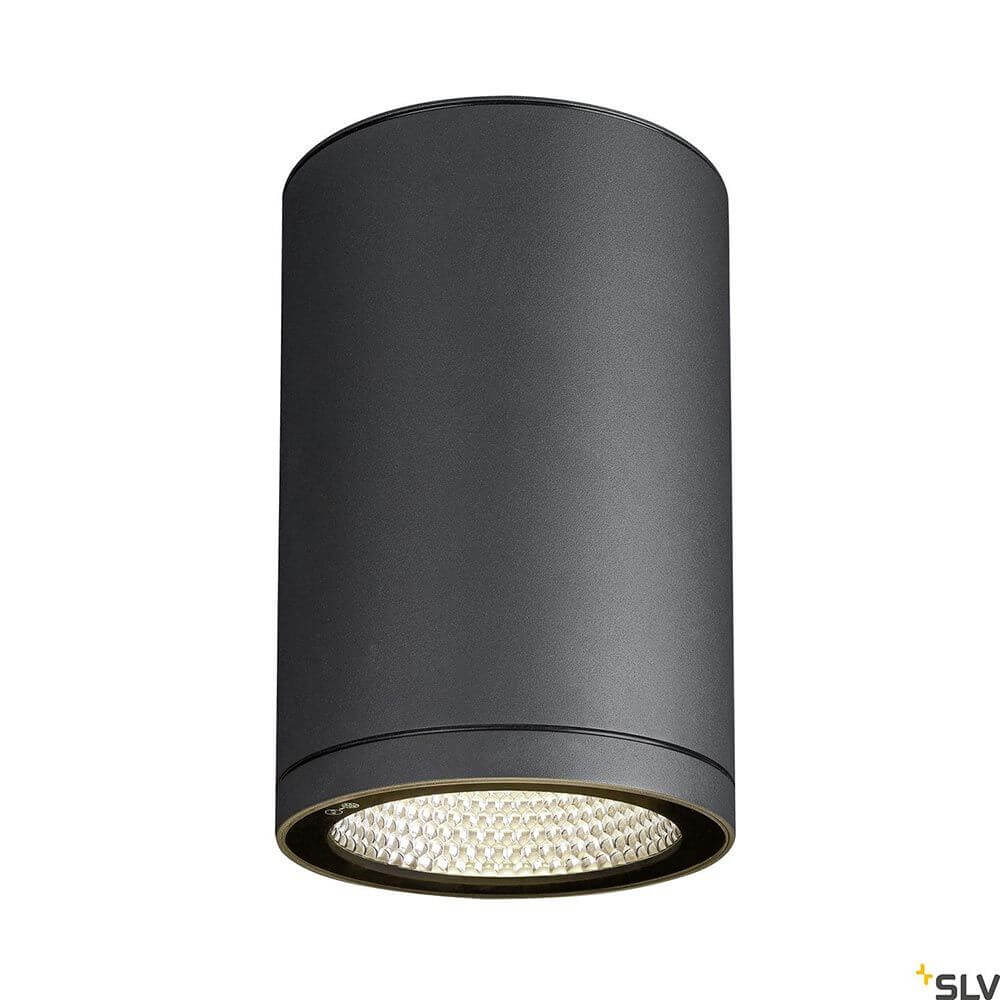 Enola Round LED Deckenaufbauleuchte CCT Outdoor in modernem Design mit leistungsstarker LED-Technologie.