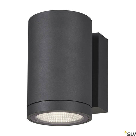Enola Single Outdoor LED Wandaufbauleuchte CCT Anthrazit Round