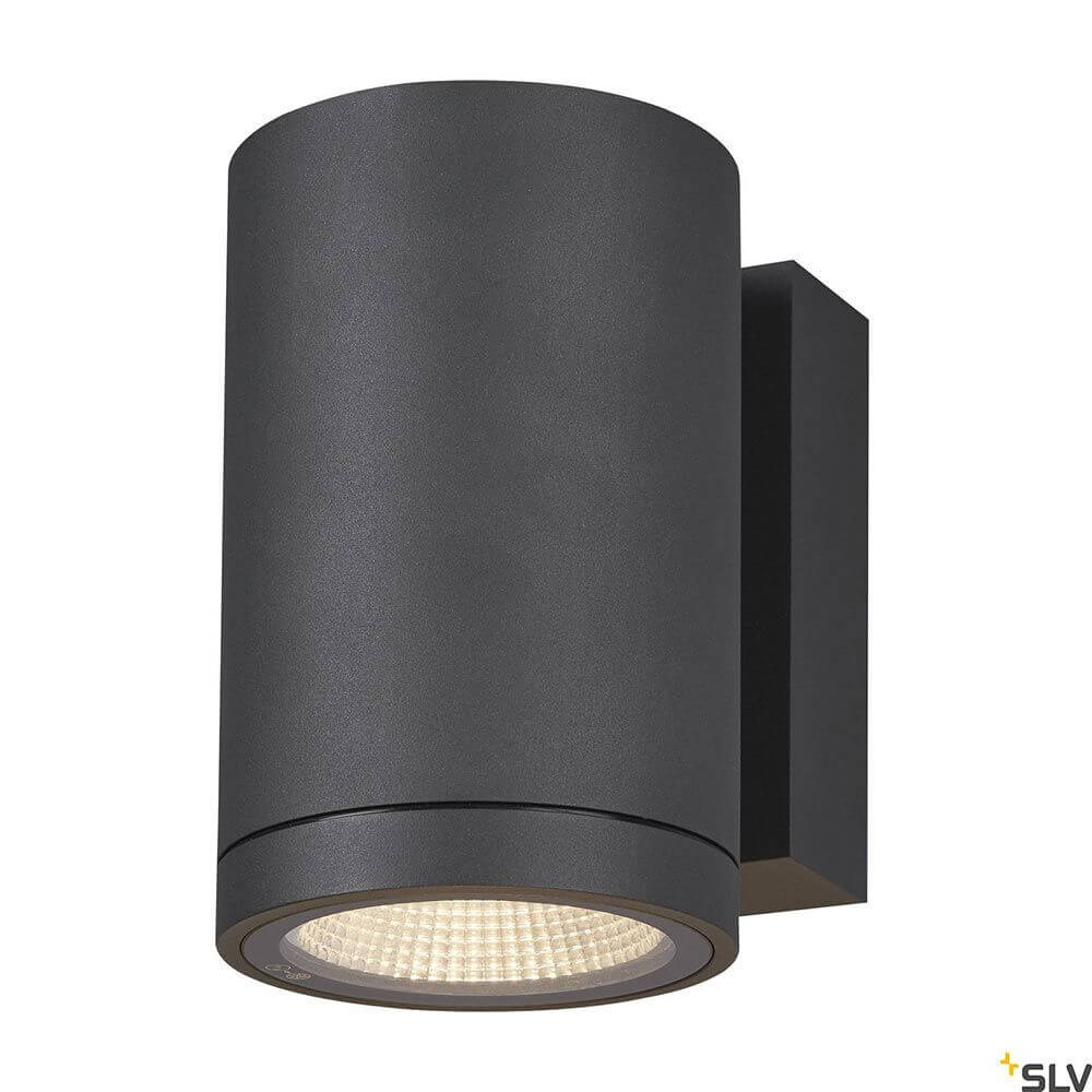Enola Single Outdoor LED Wandaufbauleuchte CCT Anthrazit Round