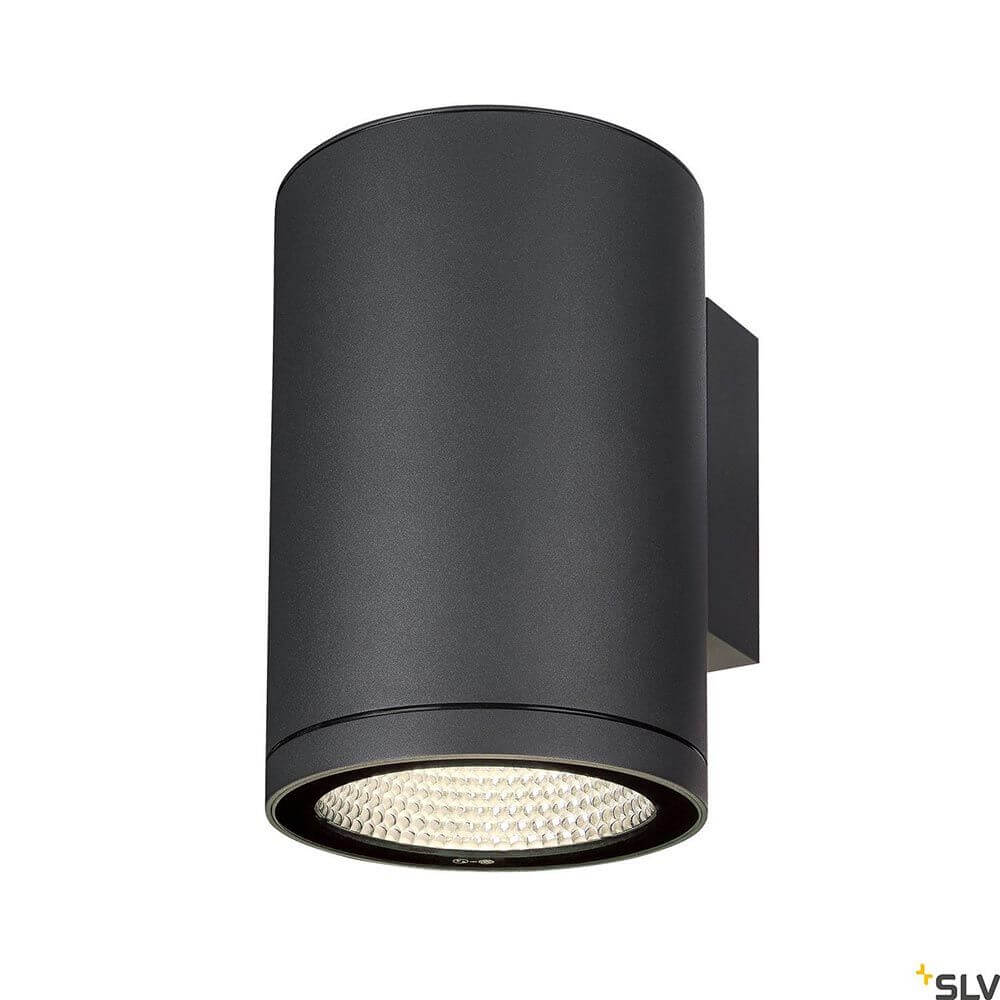 Enola Single Outdoor LED Wandaufbauleuchte CCT Anthrazit Round
