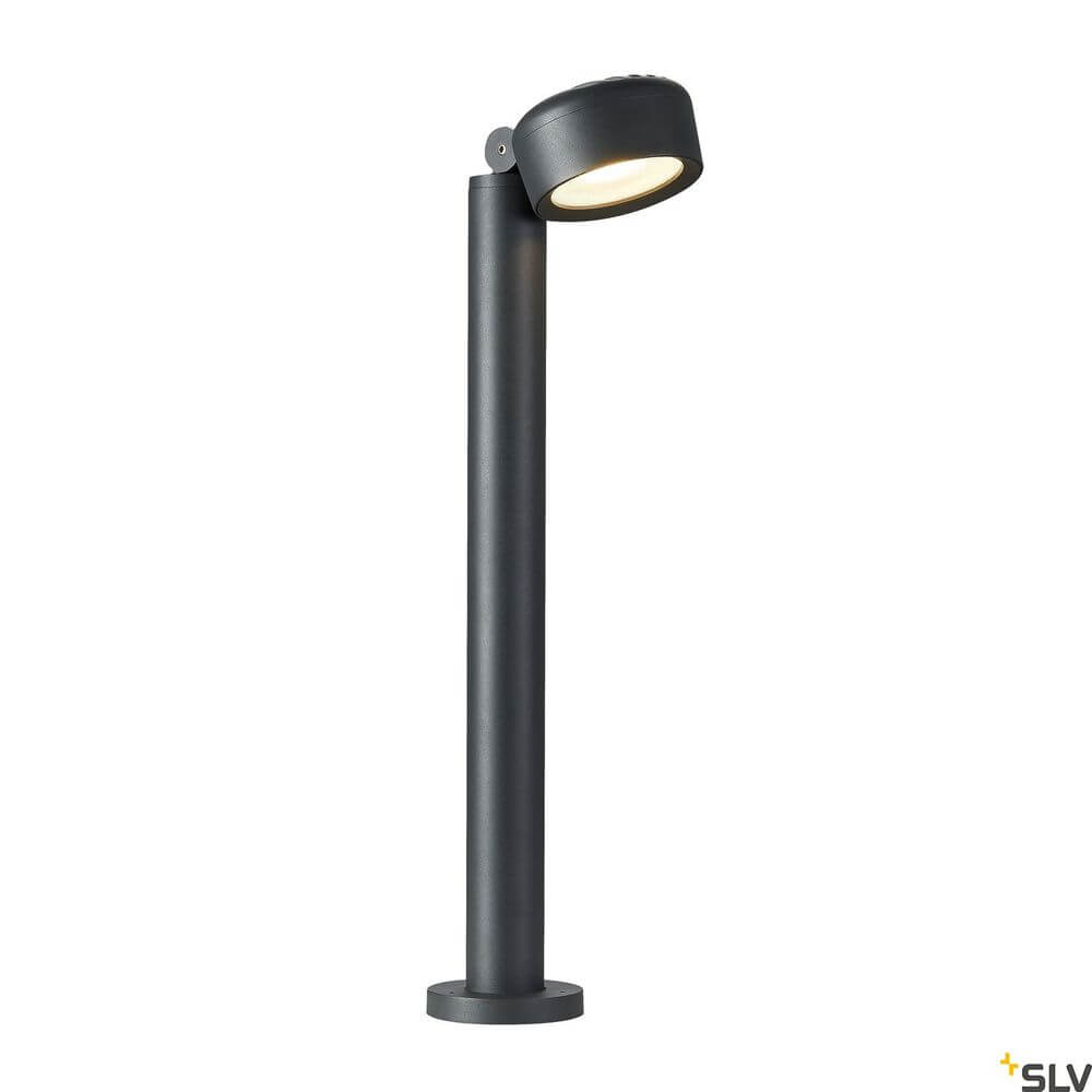 Eskina 80 Pole Fl 3000/4000K Anthrazit IP65 Stehlampe mit modernem Design und IP65 Schutz.