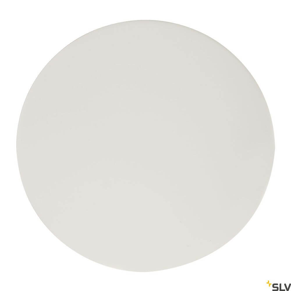 Fenda Acrylglasabdeckung Ø 70cm in Weiß, runde Abdeckung für Dekoration oder Schutz