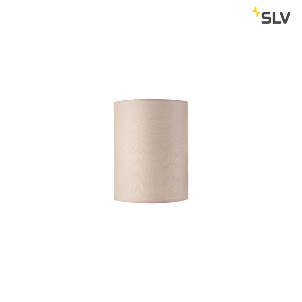 Alt Tag: Fenda Halbschirm 30,5cm Beige für FENDA Basis Wandleuchte, moderner beiger Leuchtenschirm