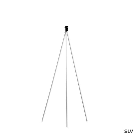 Fenda Standleuchtenfuß Dreibein E27 Weiß (ohne Schirm) in modernem Design und weißer Farbe.