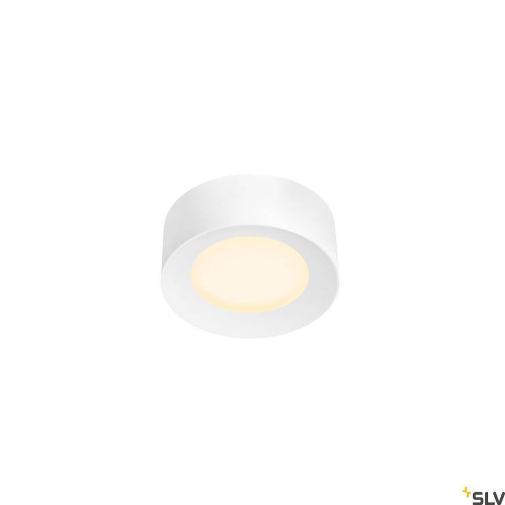 Fera 25 CL LED Deckenaufbaulampe Dali Weiß - moderne Deckenleuchte in schlichtem Weiß.