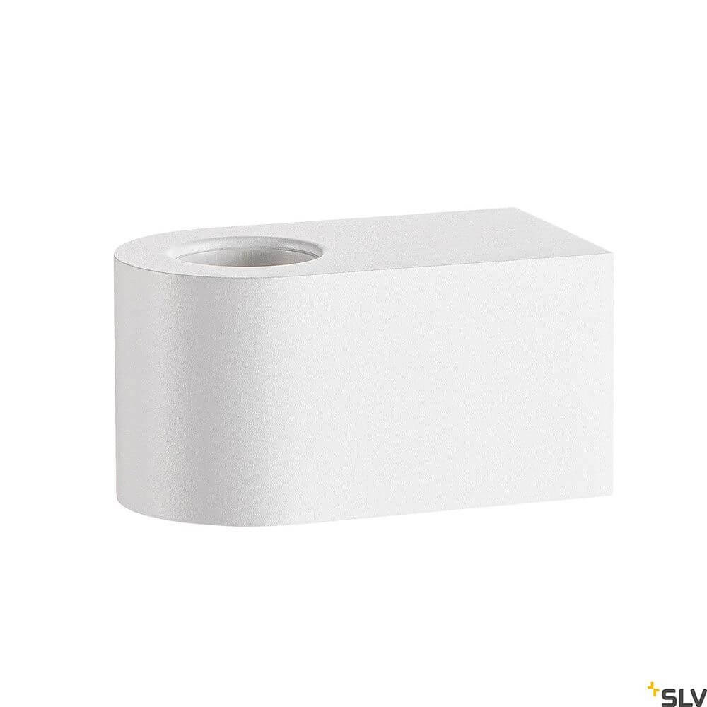 Fitu Cube Wandleuchte in hochwertigem Weiß, ideal für E27 Leuchtmittel und vielfältige Lichtkombinationen.