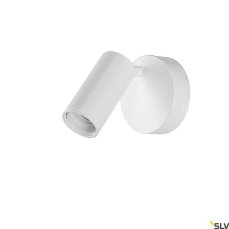 Fitu E27 white wall spotlight in a modern design, perfect wall lighting for any room.