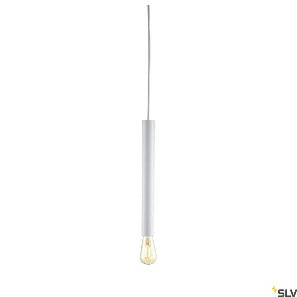 Fitu Pendellampe E27 Weiß 5m mit modernem Design und energieeffizienter Beleuchtung.