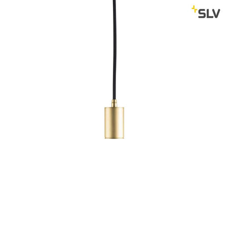 Fitu E27 Lampenfassung Soft Gold 5m mit offenen Kabelende in elegantem Design.