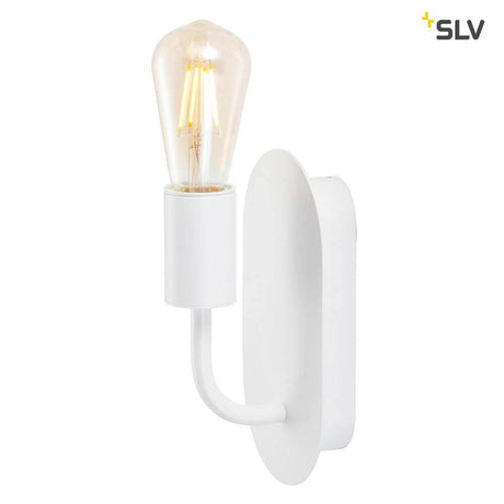 Fitu Wandaufbauleuchte Soft Gold Wandleuchte mit E27-Sockel, MIX & MATCH, weiß