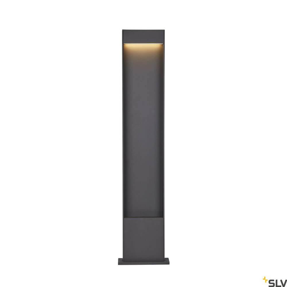 Flatt Pole 100 Fl 3000K IP65 Anthrazit - moderne Stehleuchte in Anthrazit mit warmweißem Licht