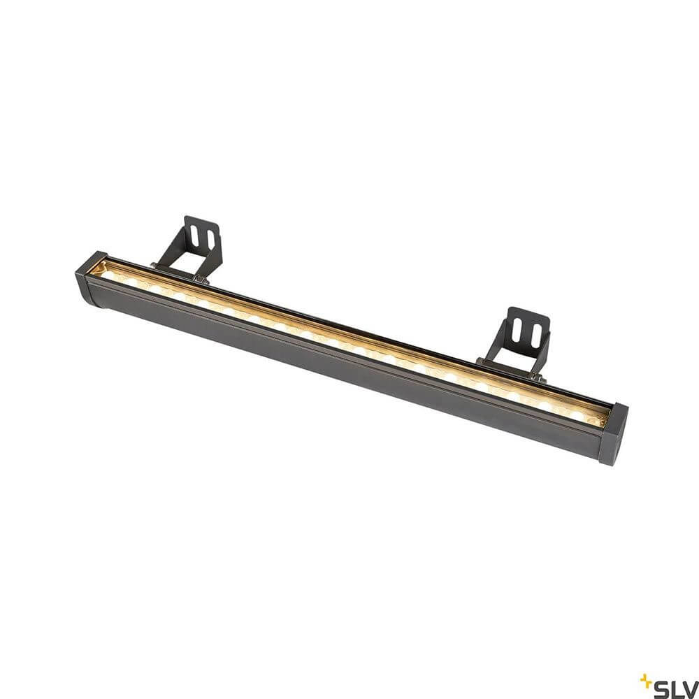 Galen LED Profil Outdoor in Schwarz, vielseitig einsetzbar zur Beleuchtung von Displays und Schildern.