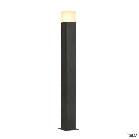 Grafit Pole Square borne lumineuse 90 cm anthracite - élégante borne sur pied en aluminium avec acrylique satiné.