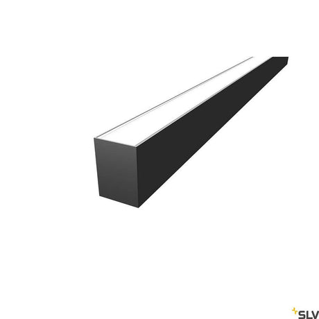 Grazia 60 Einbauprofil, schwarz, 150cm, für zwei GRAZIA PRO MAX FLEXSTRIPS