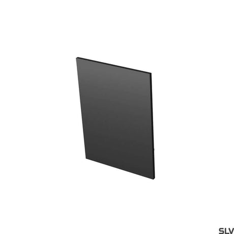 Grazia 60 Endkappen schwarz für SLV Einbauprofil, modernes Zubehör für LED-Profile