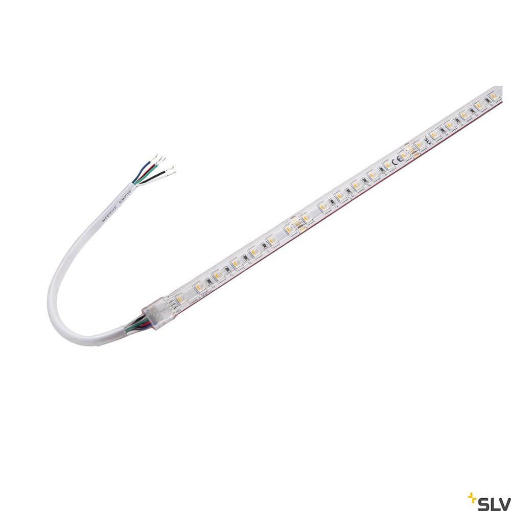 Grazia LED Flexstrip 24V RGBW IP54, flexibler LED-Streifen mit hohem CRI und geringer Leistungsaufnahme.