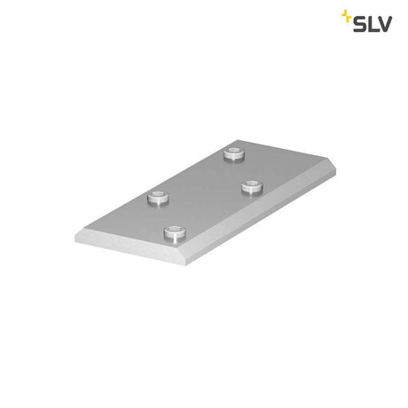 H-Profil Verbinder Silber zur Verbindung mehrerer H-Profile, silbernes Verbindungselement von SLV