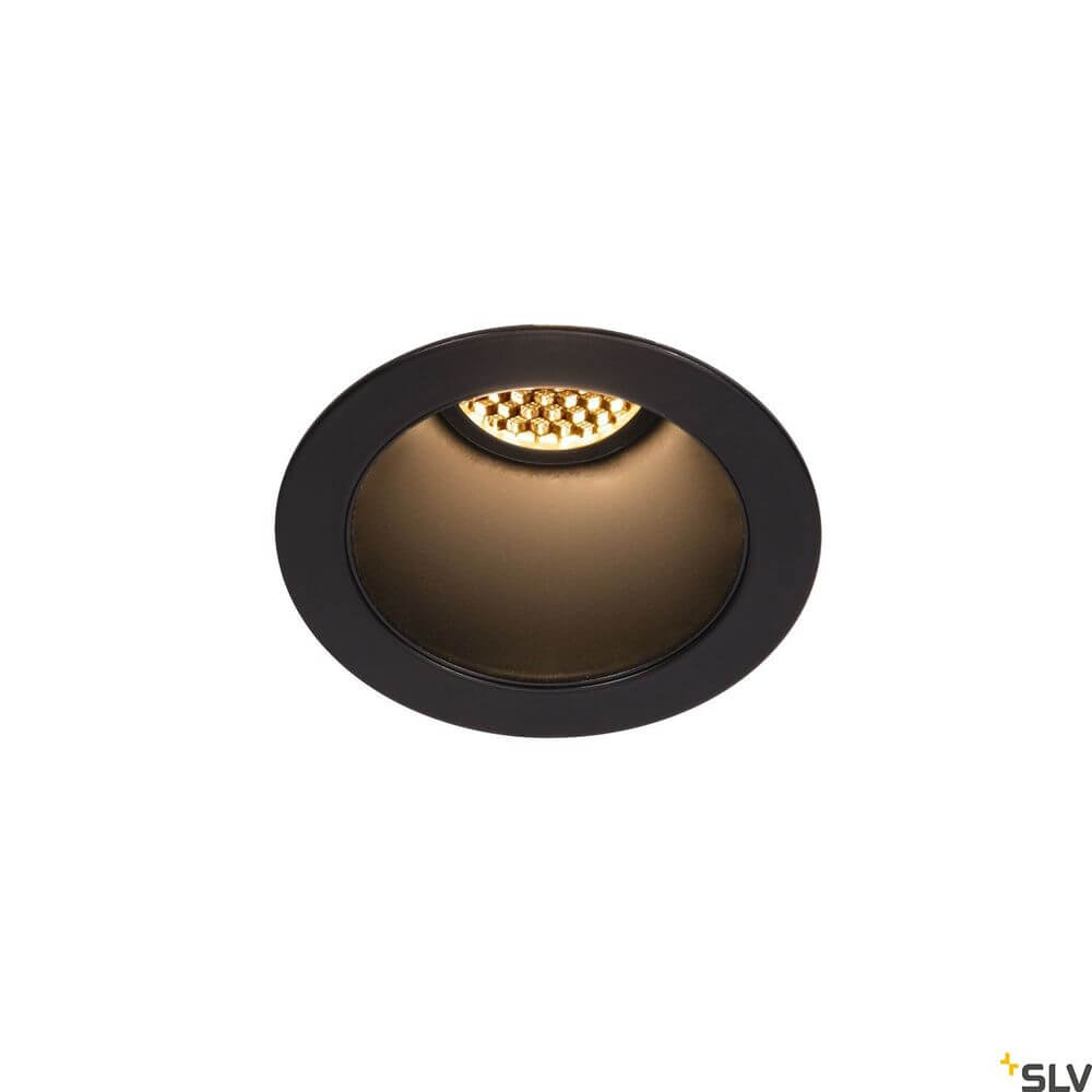 Horn Magna Einbaustrahler 3000K Schwarz - eleganter Einbaustrahler in Schwarz mit warmem Licht.