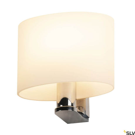 Kenkua Wandlampe E27 Chrom mit elegantem Design und chromatischer Oberfläche in moderner Einrichtung.