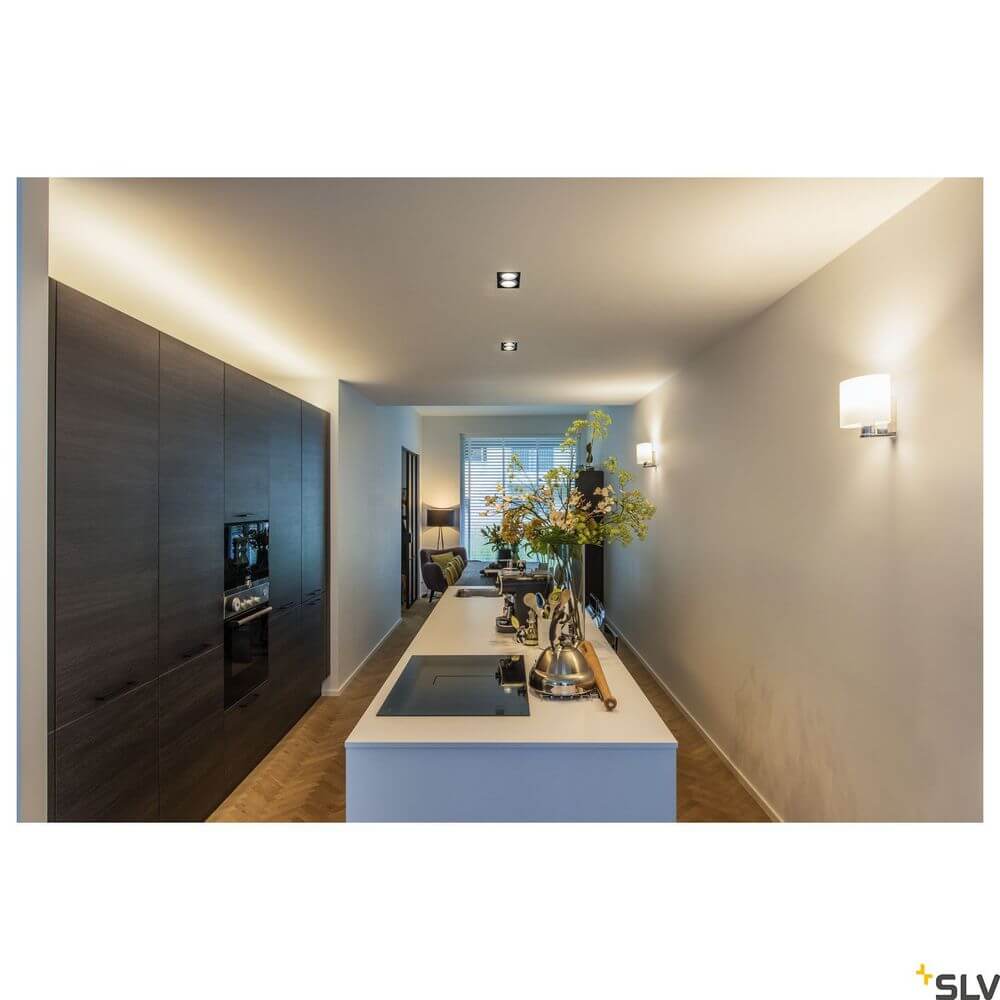 Lâmpada de parede Kenkua e27 cromo