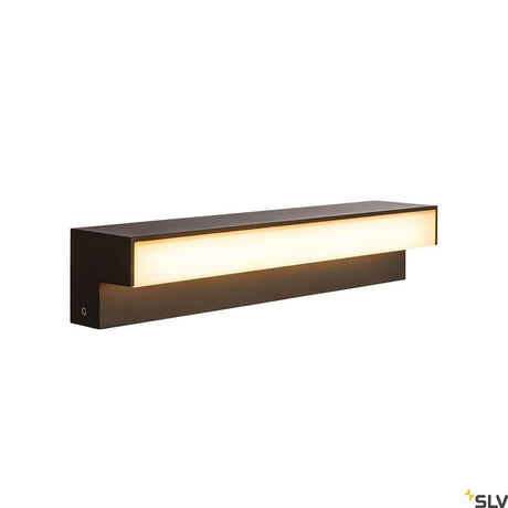 L-Line LED Gehwegleuchte IP65 Anthrazit CCT für Außenbereich mit moderner L-Form und warmem Licht