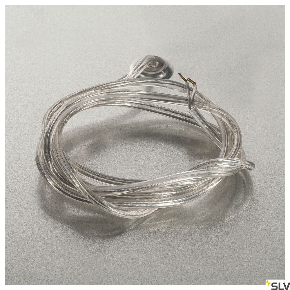 LED Panel 600 Deckenleuchte Weiß 4000K - transparente Kabel für moderne Beleuchtung