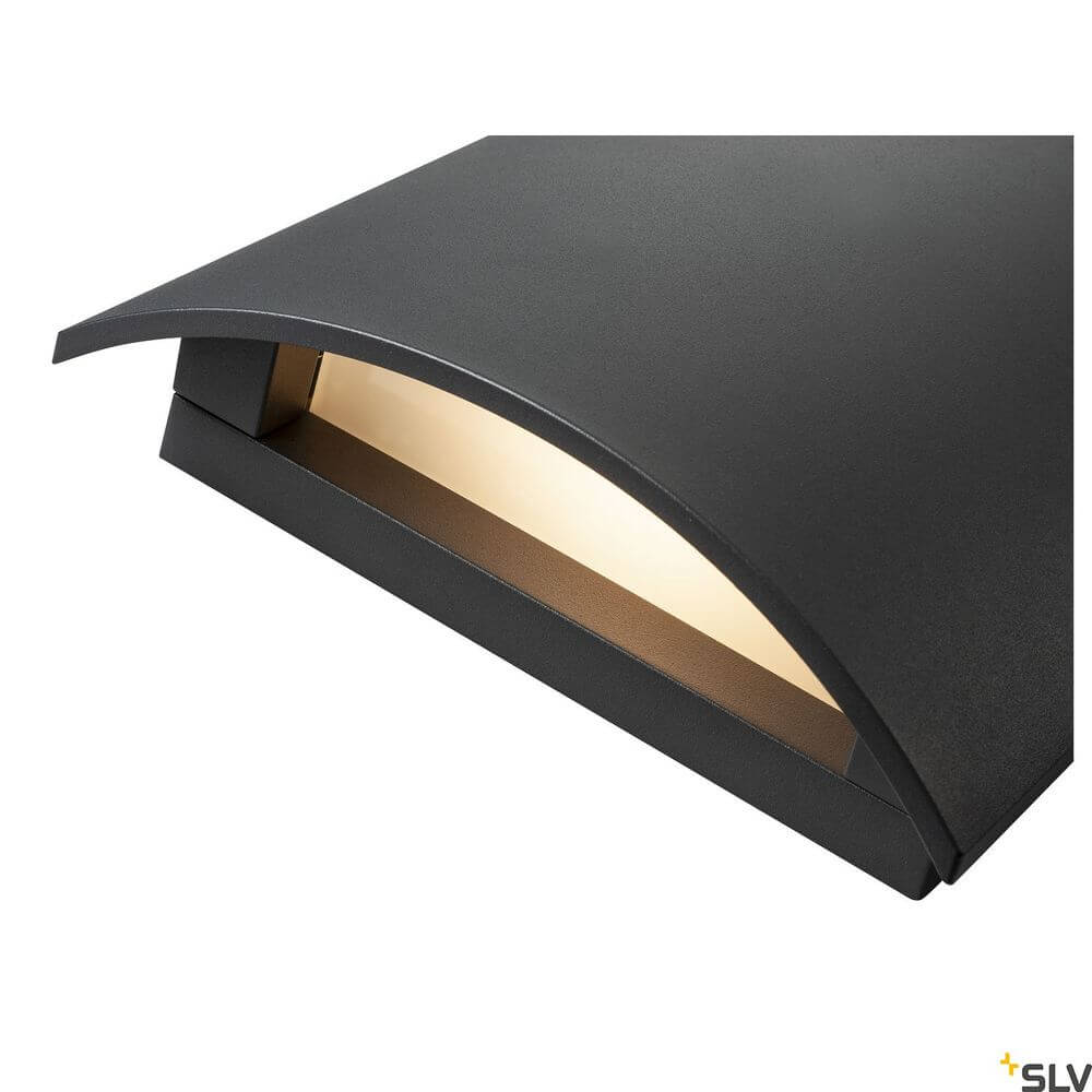 LED Sail Wandlampe 3000K Anthrazit IP54 - elegante Wandlampe in Anthrazit mit IP54 Schutz.