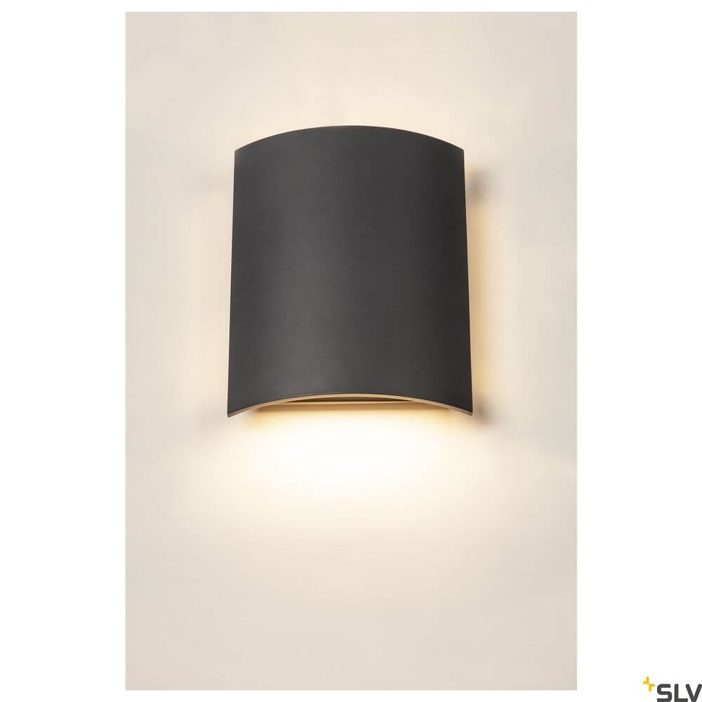 LED Sail Wandlampe 3000K Anthrazit IP54 – moderne Wandleuchte in Anthrazit mit elegantem Design, IP54 wetterfest.