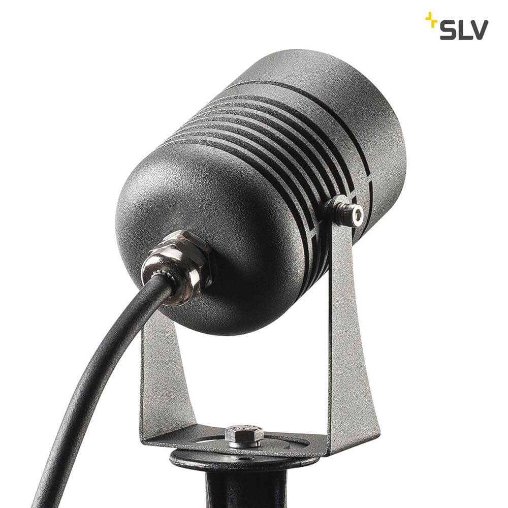 LED Spike LED Erdspießleuchte Anthrazit IP55_detailansicht_mit_Feststellschraube