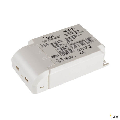 LED 40W driver 700-900-1000mA in white finish, ideal for constant-current applications.
