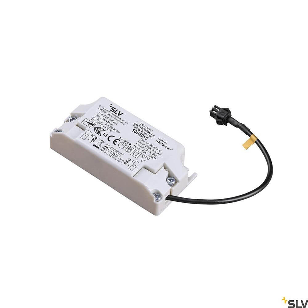 LED Treiber 6,5-10W 250mA Phase - Konstantstromtreiber für Numinos Downlight Serie, dimmbar über Phasenabschnittsdimmer.
