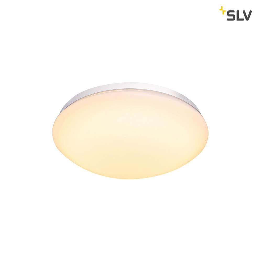 Lipsy 30 Dome LED Außen-Aufbauleuchte Weiß IP44 in modernem Design, ideal für Wand- und Deckenmontage.