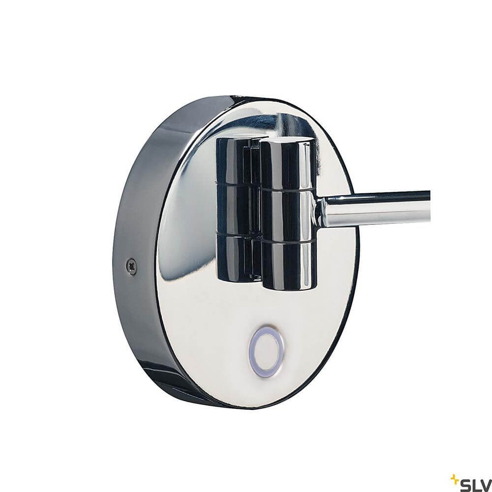 LED Badlampe MAGANDA in Chromfarbe, mit praktischem CCT Switch und elegantem Design.