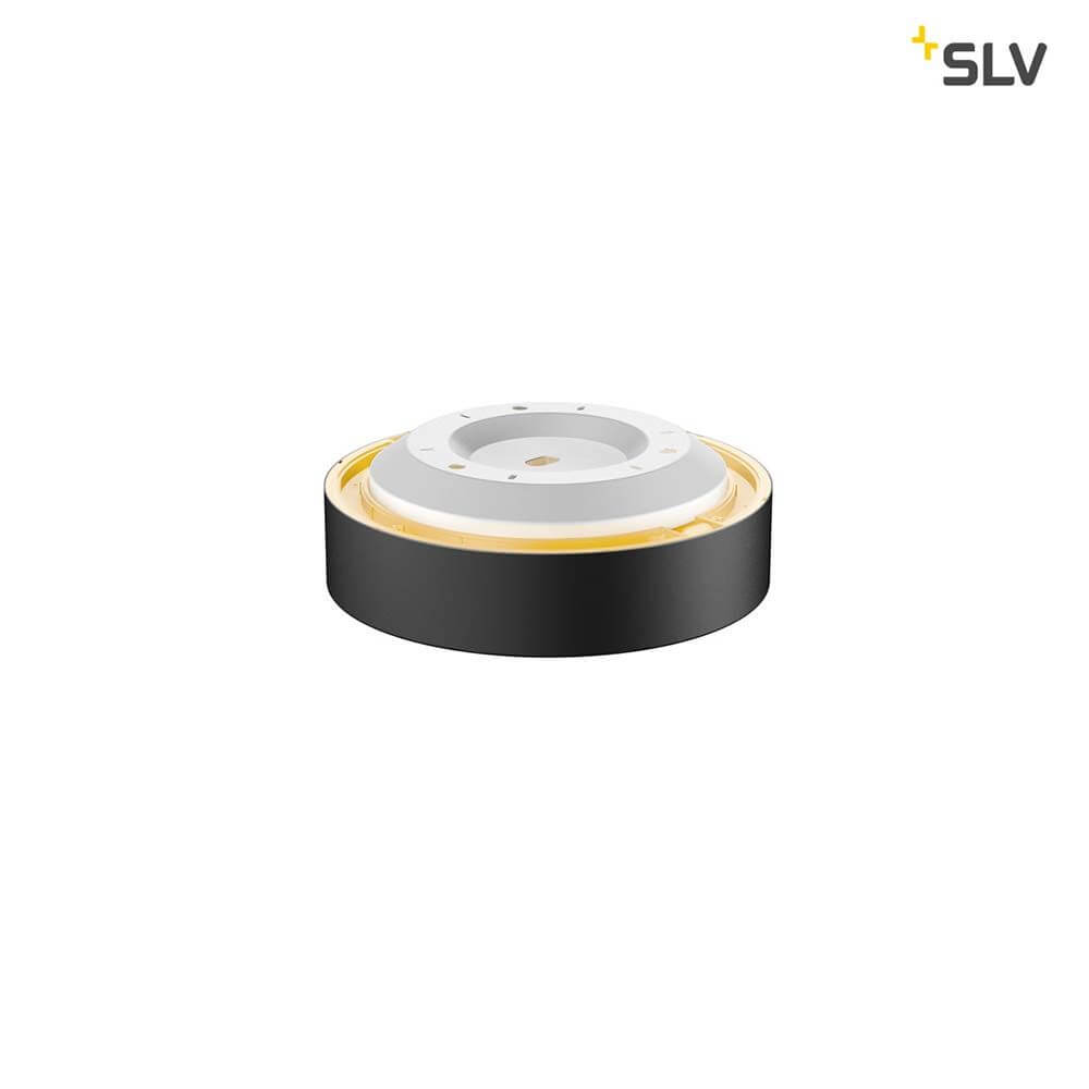 Medo 30 Corona LED Aufbauleuchte Dali Schwarz mit elegantem Design und klarer Formgebung.