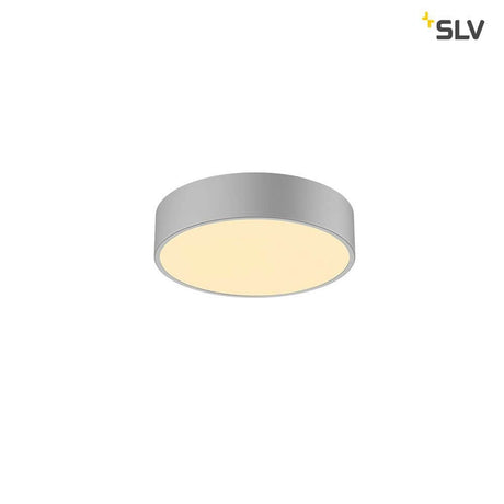 Medo 30 Corona LED Aufbauleuchte Dali Silbergrau - elegante Deckenleuchte mit Aluminium und Kunststoff.