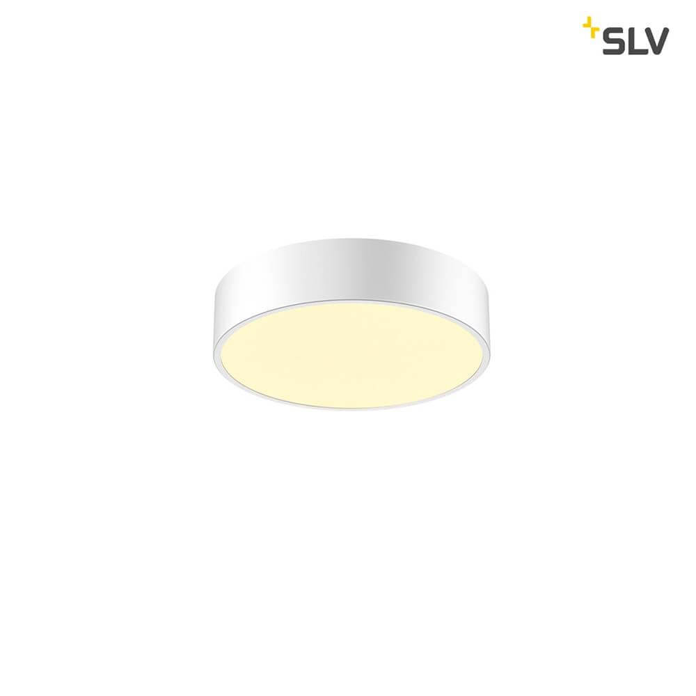 Medo 30 Corona LED Aufbauleuchte Dali Weiß in elegantem Design mit warmem Licht.