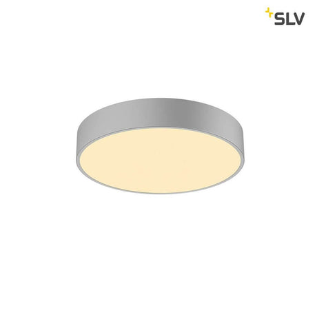Medo 40 Corona LED Aufbauleuchte Dali Silbergrau mit elegantem Design aus Aluminium und Kunststoff.