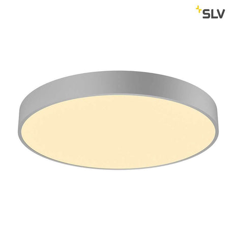 Medo 60 Corona LED surface-mounted light Triac silver grey ceiling light with elegant design and warm light