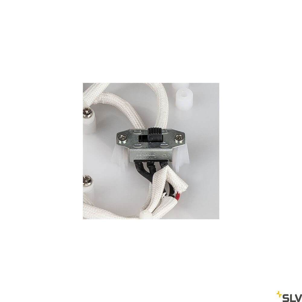 Medo 90 Dali LED Deckenlampe Schwarz 3000 & 4000K - Anschlussdetails der Lampe