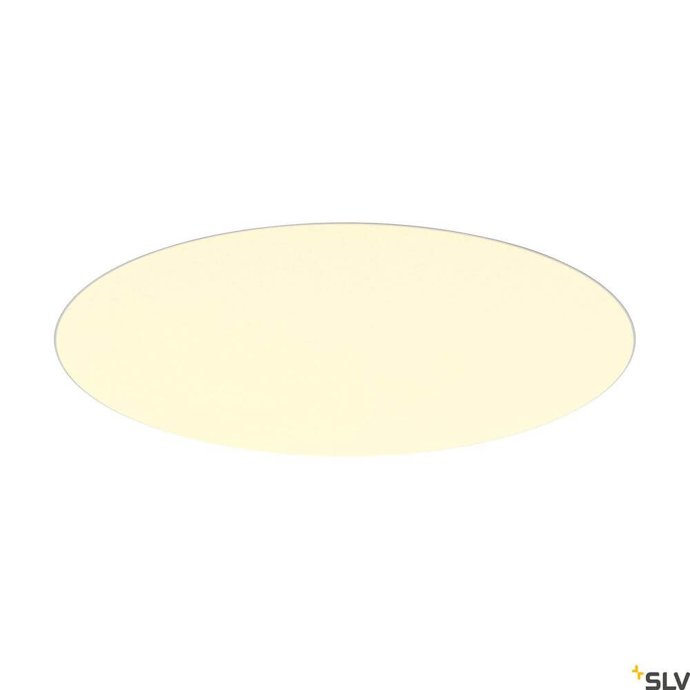 Medo 90 Rahmenlos Deckenleuchte Weiß 3000/4000K ovales Design mit warmem Licht.