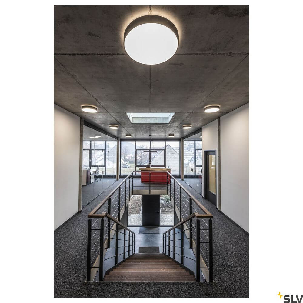 Medo 90 Triac LED Deckenlampe Schwarz 3000 & 4000K